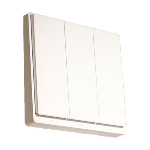 Smart wall switch E1 (with neutral, triple rocker)