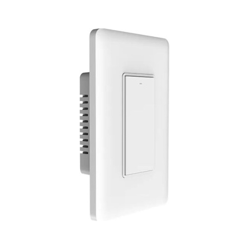 Smart wall switch (no neutral, single rocker), US