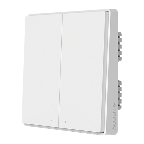 Smart wall switch T1 (no neutral, double rocker)