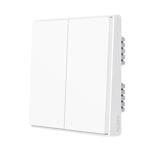 Smart wall switch D1 (with neutral, double rocker)