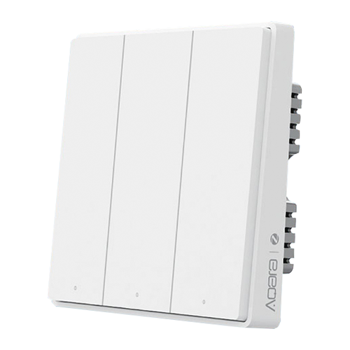 Smart wall switch T1 (with neutral, triple rocker)