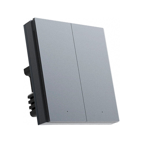 Smart wall switch H1 (no neutral, double rocker)