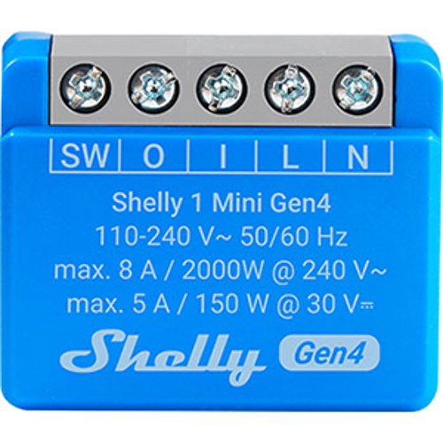 Shelly 1 Mini Gen4 (Matter)