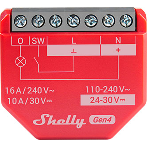 Shelly 1PM Gen4 (Zigbee)