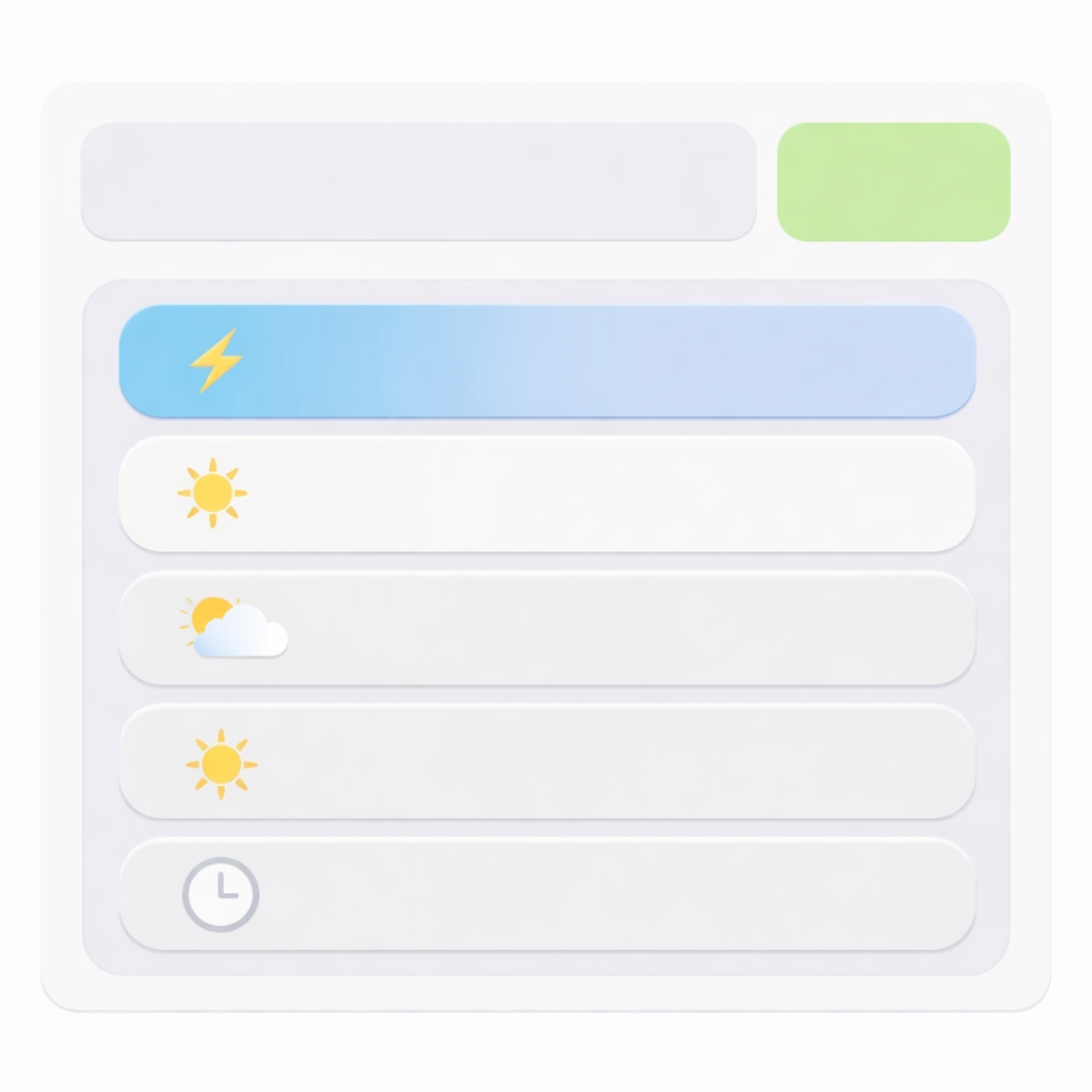 Selector de modo de carga inteligente