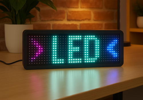 Get the information you need on your favorite LED display.