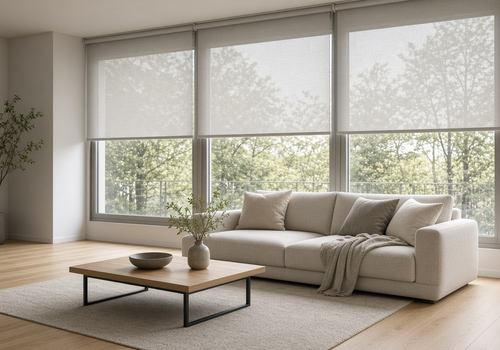 Roller blinds that follow your day.