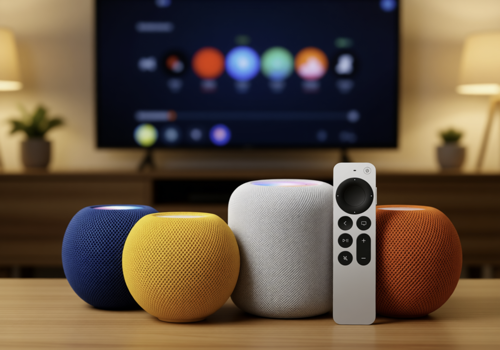 Control your Apple TV from Homey. Play, pause, navigate, adjust volume, and see what's playing - all from your Homey.