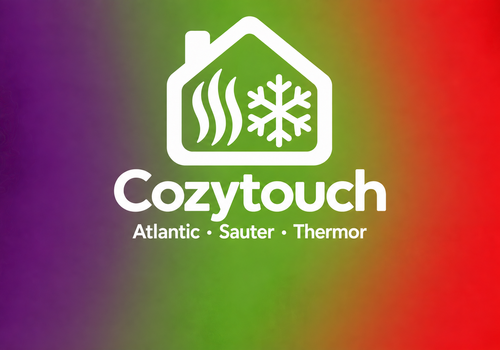 Control compatible Atlantic, Sauter and Thermor heating devices.