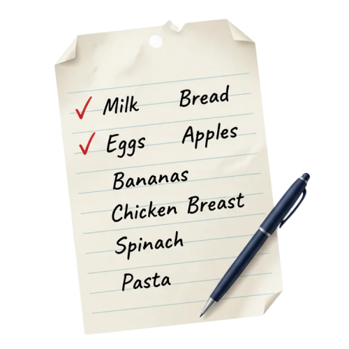 Grocery list
