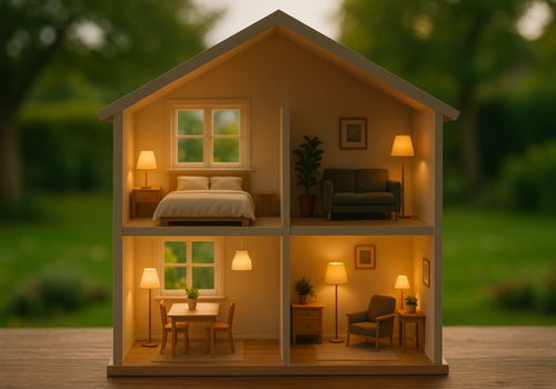 PI-based zone light controller with target lux, occupancy afterglow, and smooth fades.