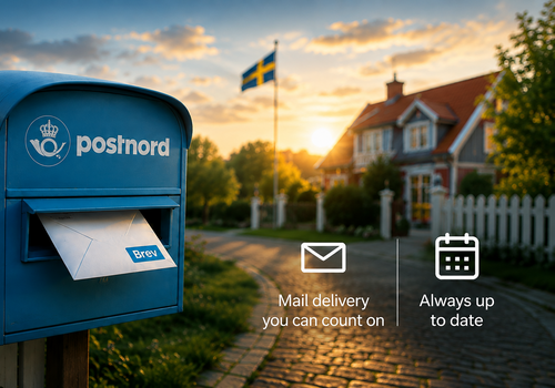 PostNord Mail Delivery