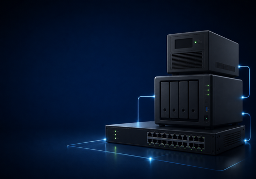 UPS, NAS and network switches over SNMP — including a UPS plugged into your NAS
