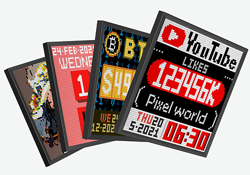 Contrôlez votre affichage pixel Divoom Pixoo64 depuis Homey.