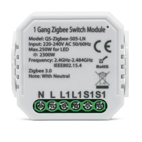 1 Gang Switch Module with metering