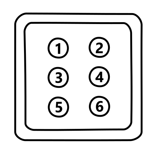 8-Buttons Wireless Controller