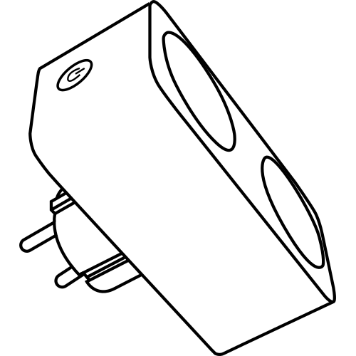 Smart Plug 2-Gang
