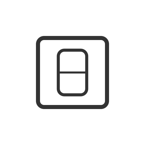 Interrupteur mural 1 bouton