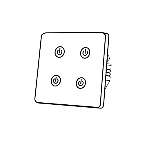 4-Gang Smart Switch