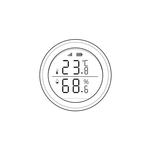 LCD Temperature & Humidity Sensor