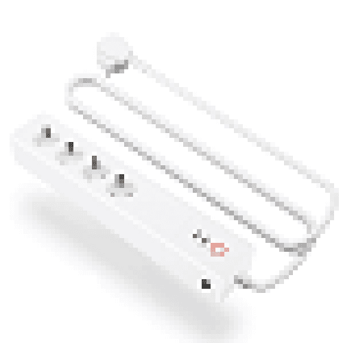 Power Strip 4 Sockets