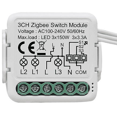 3 Gang Switch Module