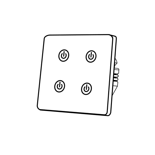 4-Gang Smart Switch