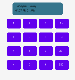 Galaxy Keypad