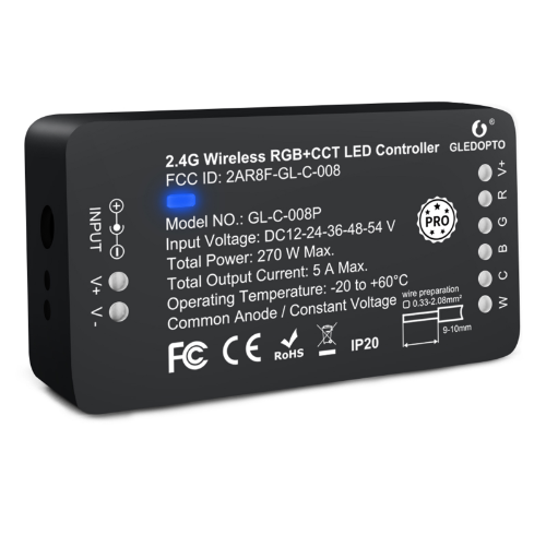 LED Stripe Controller (RGB-CCT)