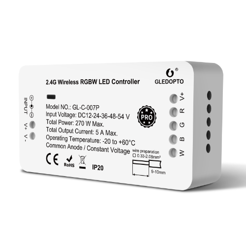 LED Stripe Controller (RGBW)