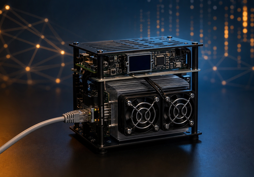 Keep your Bitcoin miners' performance, temperatures and availability in view.