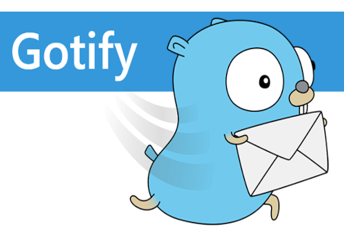 Gotify client to send notifications to your gotify server