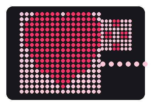 Steuere iDotMatrix BLE-Pixel-Displays mit Homey. Texte, Uhren, Countdowns, Scoreboards, Bilder und animierte GIFs anzeigen.