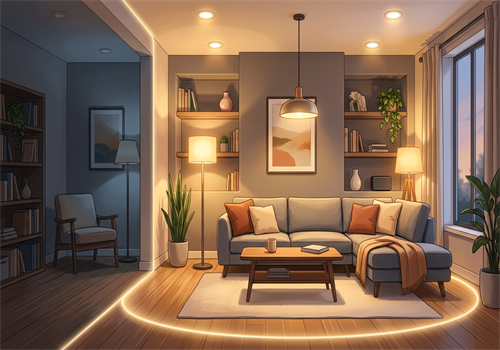 Control every light in any room with a single tap.