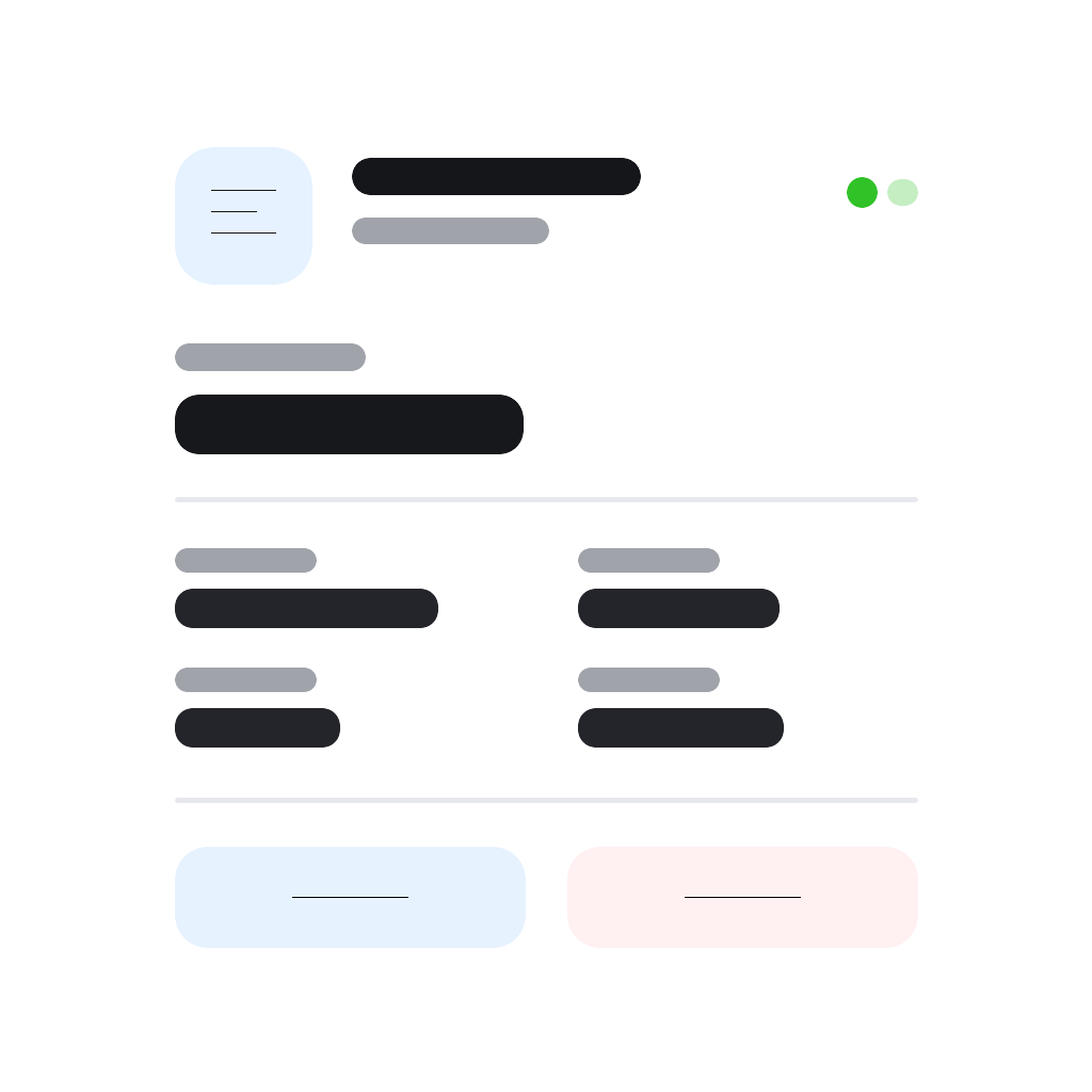 Status & Controls