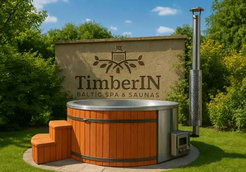 TimberIN Hottub / Calentador de pellets Naturela
