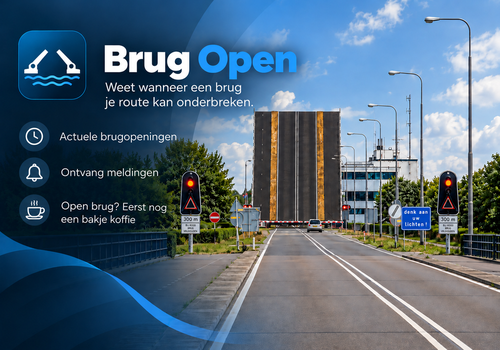 Know when a bridge may interrupt your route.