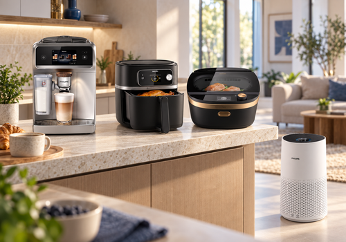 From morning coffee to cleaner air, keep everyday routines in sync.