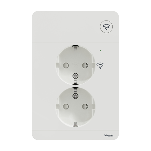 Connected socket outlet