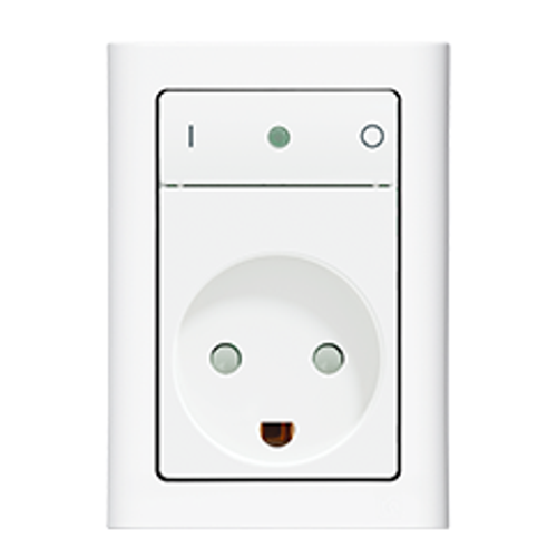 Connected socket outlet