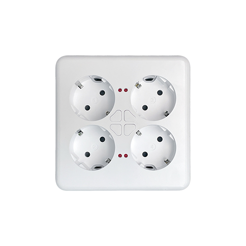 Enchufe inteligente de 4 tomas