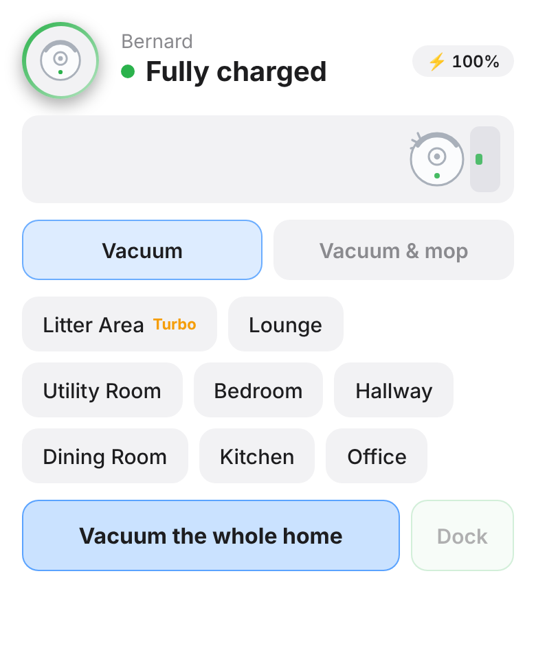 Vacuum rooms
