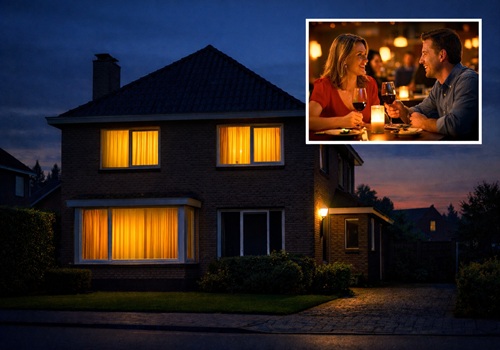 Simulate presence by automatically replaying your lighting patterns from a week ago