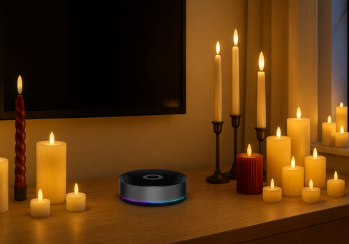 Bring your LED candles to life with Homey