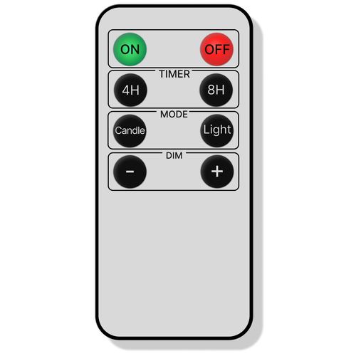 Action 8 Button
