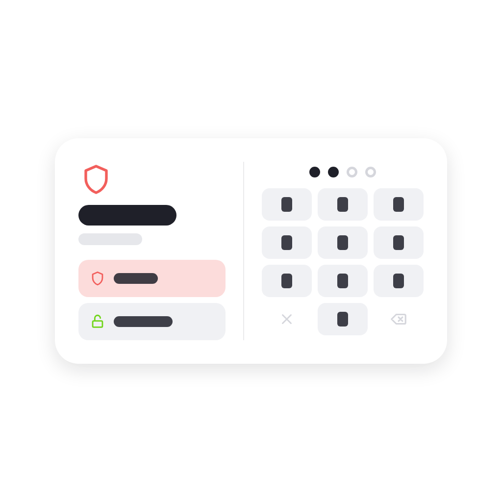Clavier à code