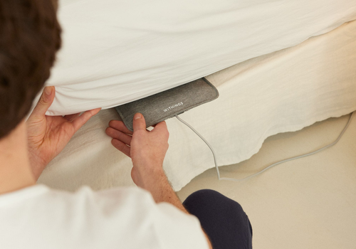 Let your home react when you get into bed and when you get up.