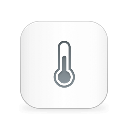 Temperatuur en luchtvochtigheid sensor