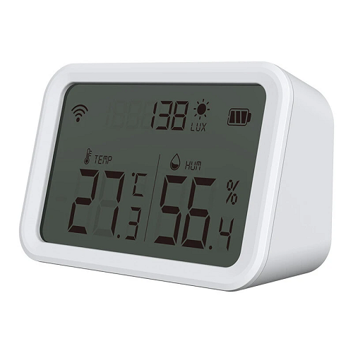 LCD Temperature, Humidity and Luminance Sensor