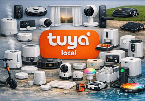 Local WiFi/LAN control of Tuya devices — no cloud, no Zigbee hub required